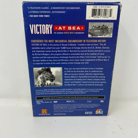 Victory at Sea 4 Disc Set Complete Series DVD - Picture 4 of 5